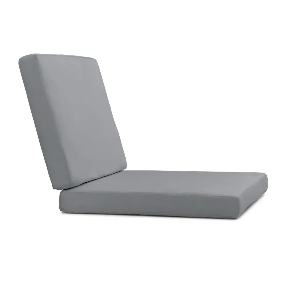 Lounge Chair Cushion - Charcoal, Sunbrella