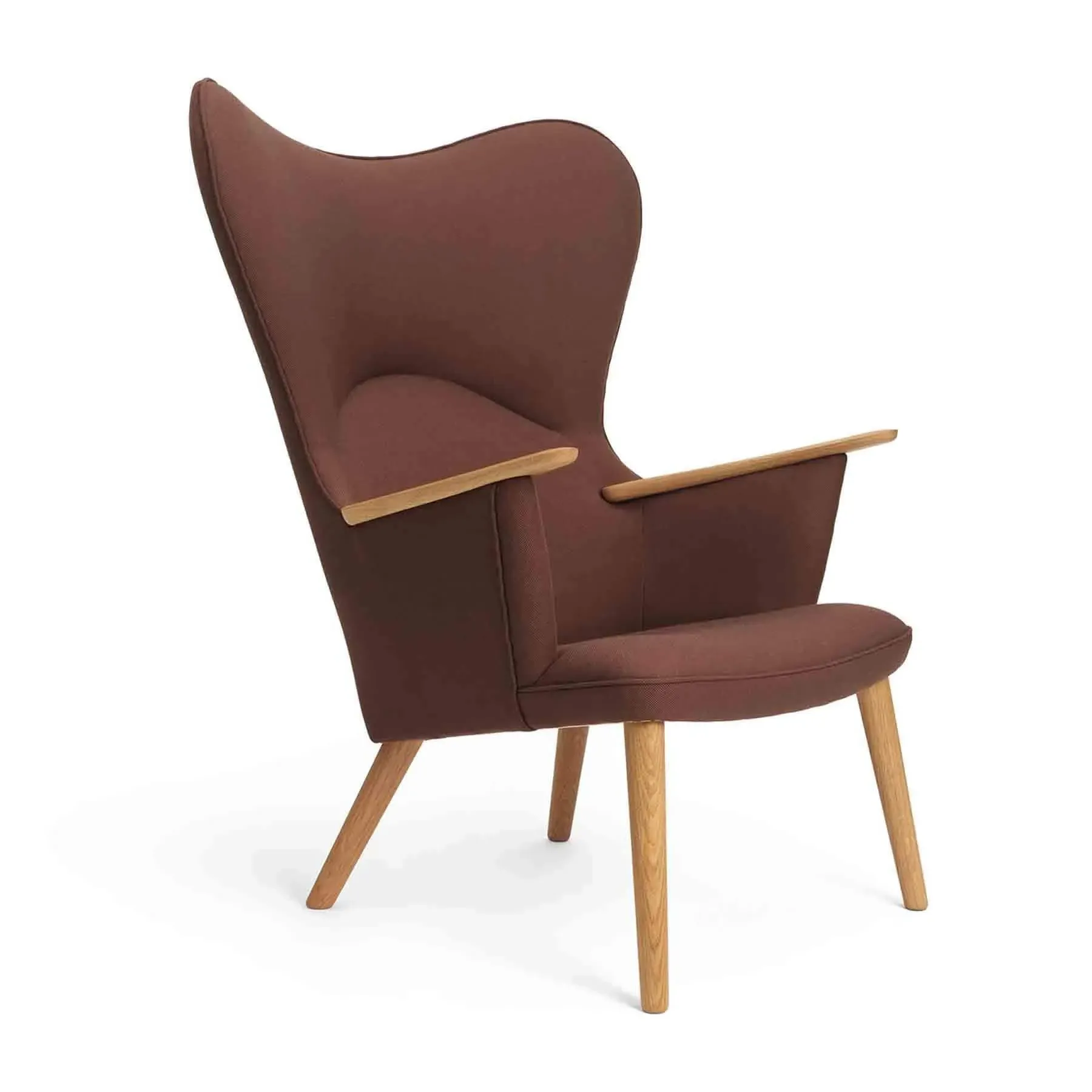 Lounge Chair - Umber, Wool