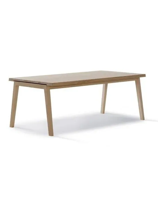 Rectangular Extendable Dining Table - Oak