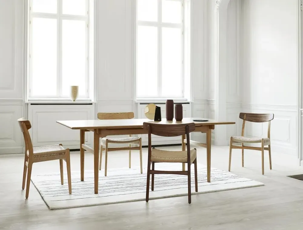 Small Rectangular Dining Table - Oak, Solid Wood