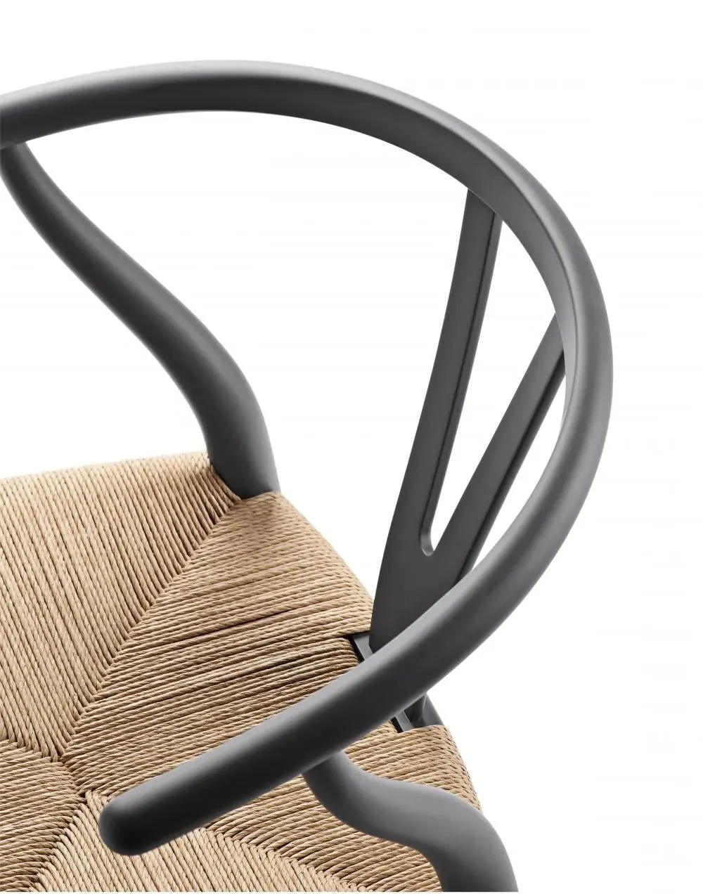 Wishbone Dining Chair - Black, Wood