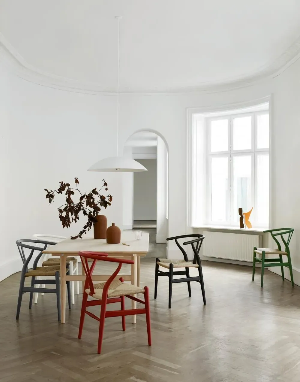 Wishbone Dining Chair - Black, Wood