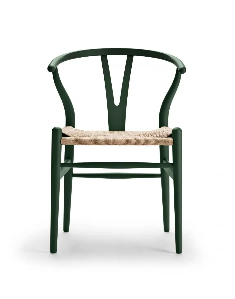 Wishbone Dining Chair - Green, Wood