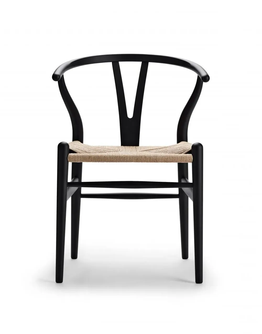 Wishbone Dining Chair - Red, Wood