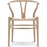 Wishbone Dining Chair - White, Oak