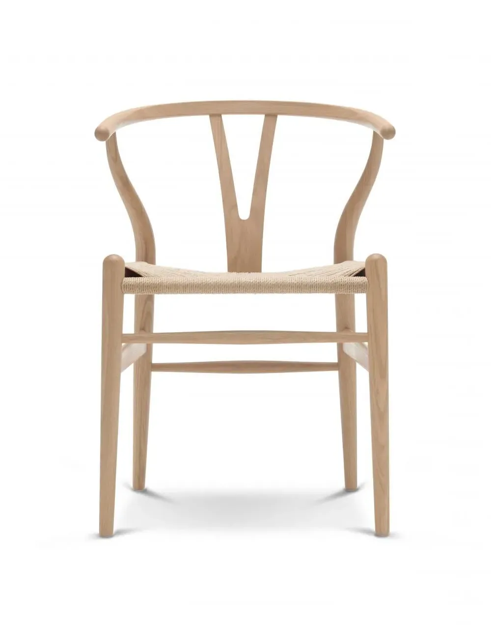 Wishbone Dining Chair - White, Oak