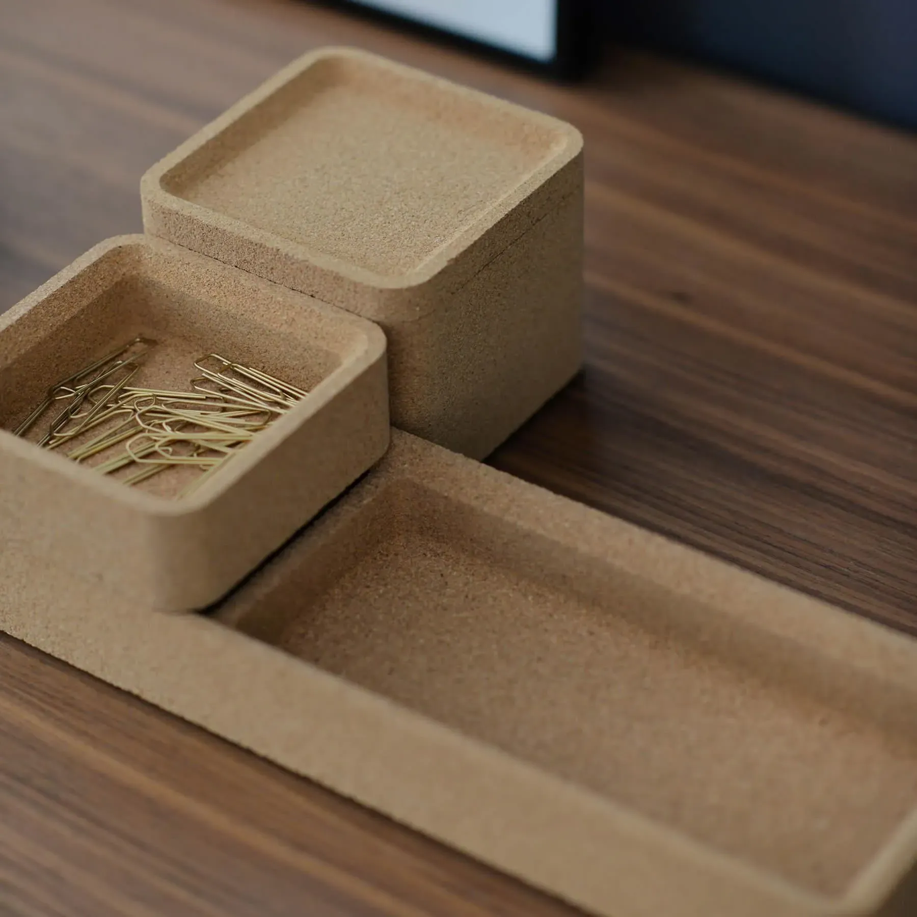 Base Tray Storage Box - Cork