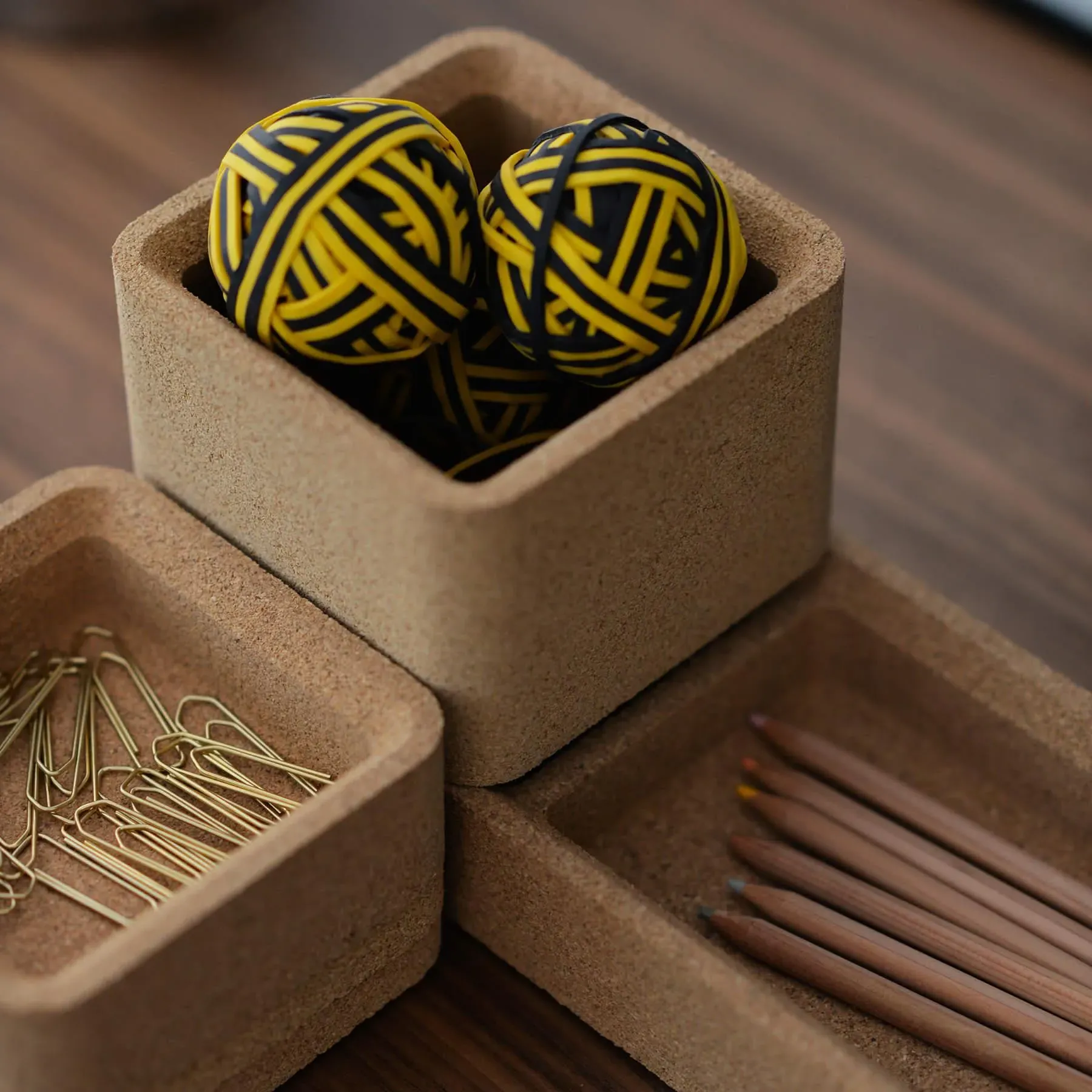 Base Tray Storage Box - Cork