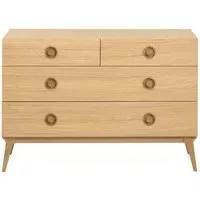 Chest of Drawers with Self-Closing - Oak