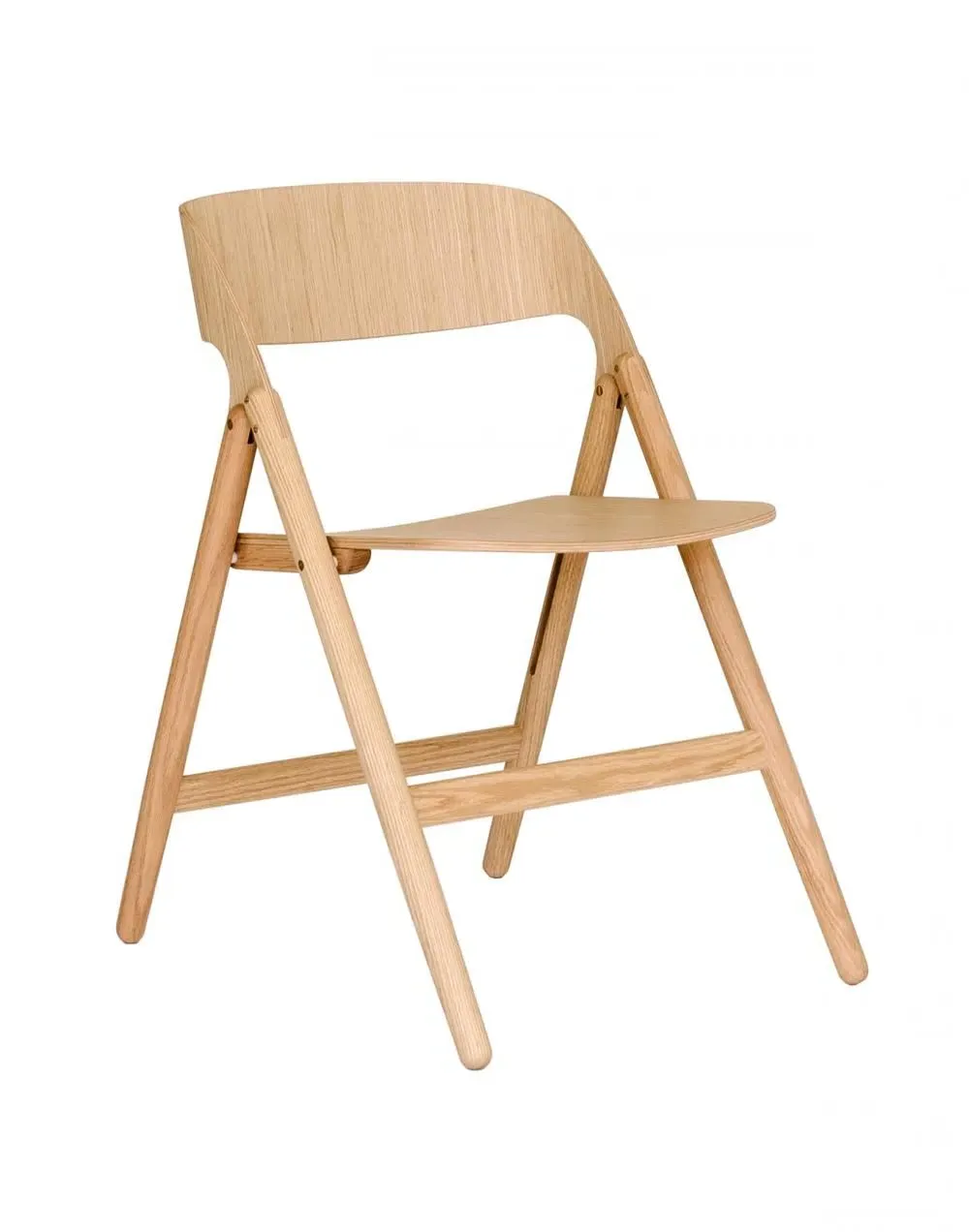Folding Dining Chair - Walnut, Wood