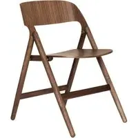 Folding Dining Chair - Walnut, Wood