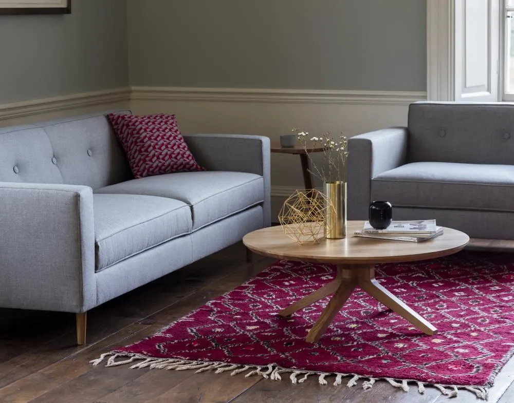 Round Coffee Table - Wood