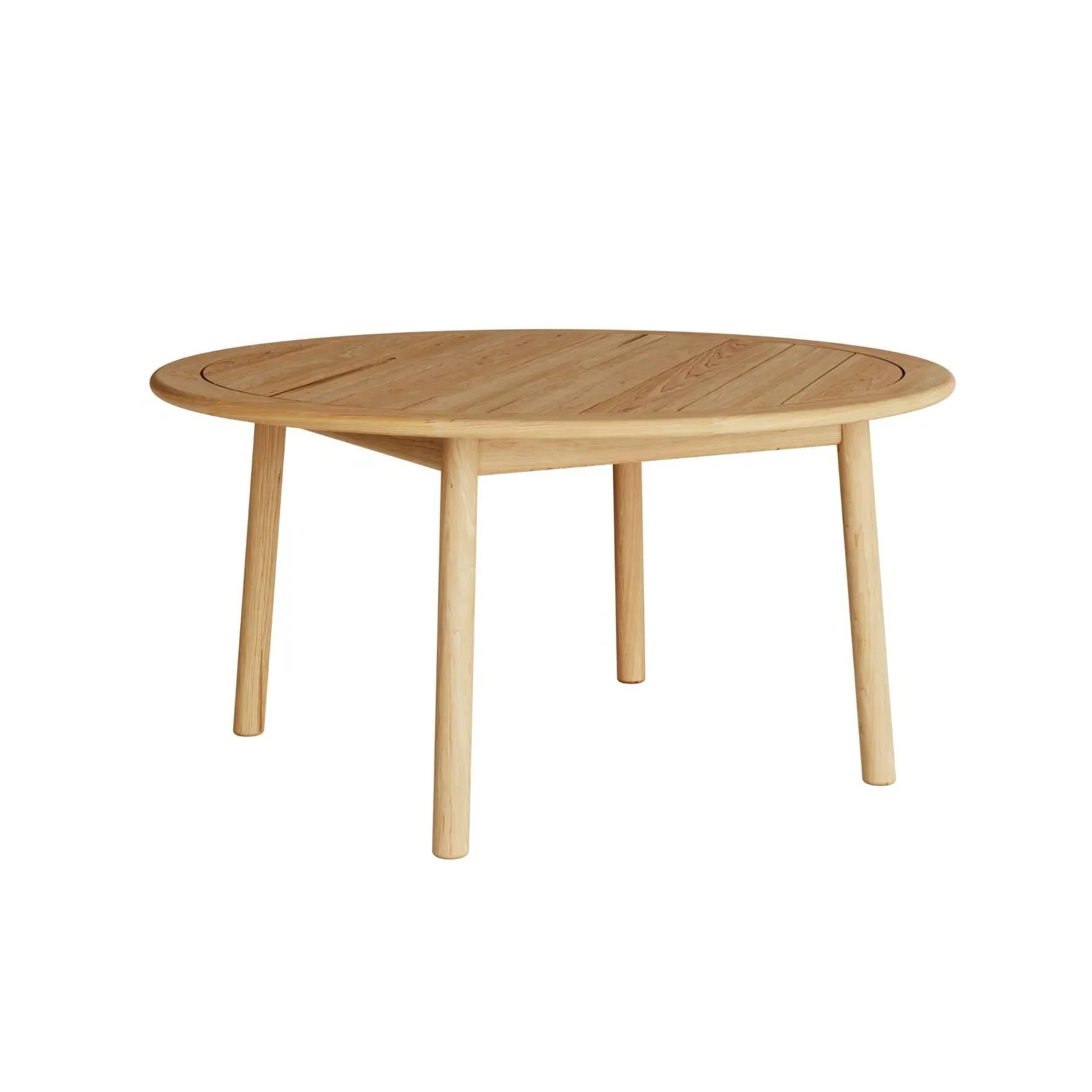 Round Dining Table - Teak Wood image