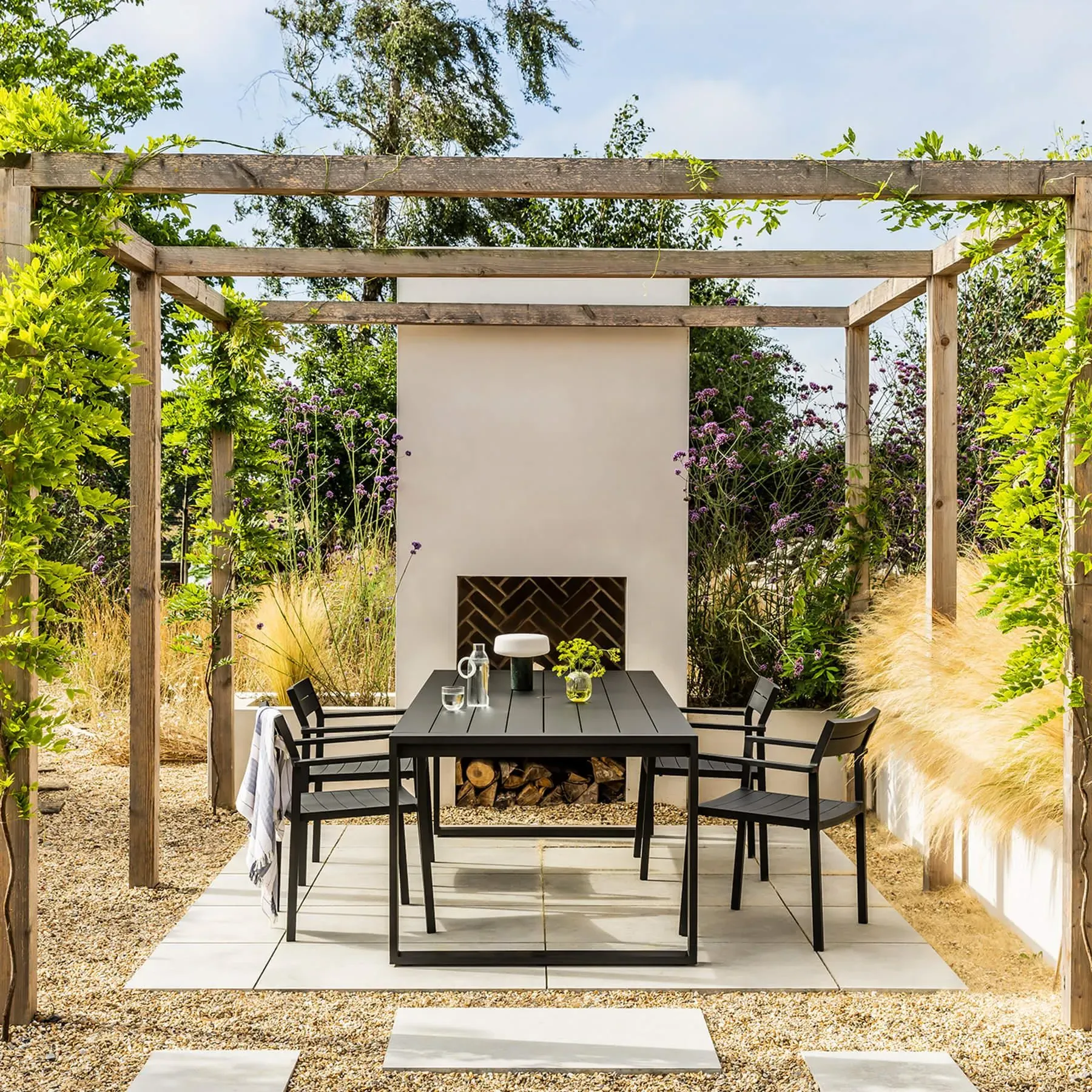 Small Table Lamp with Touch Control - Serpentine