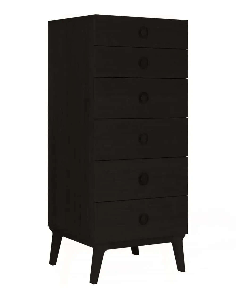 Tall Chest of Drawers - Walnut, Veneer