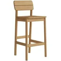 Tanso Bar Stool - Oak