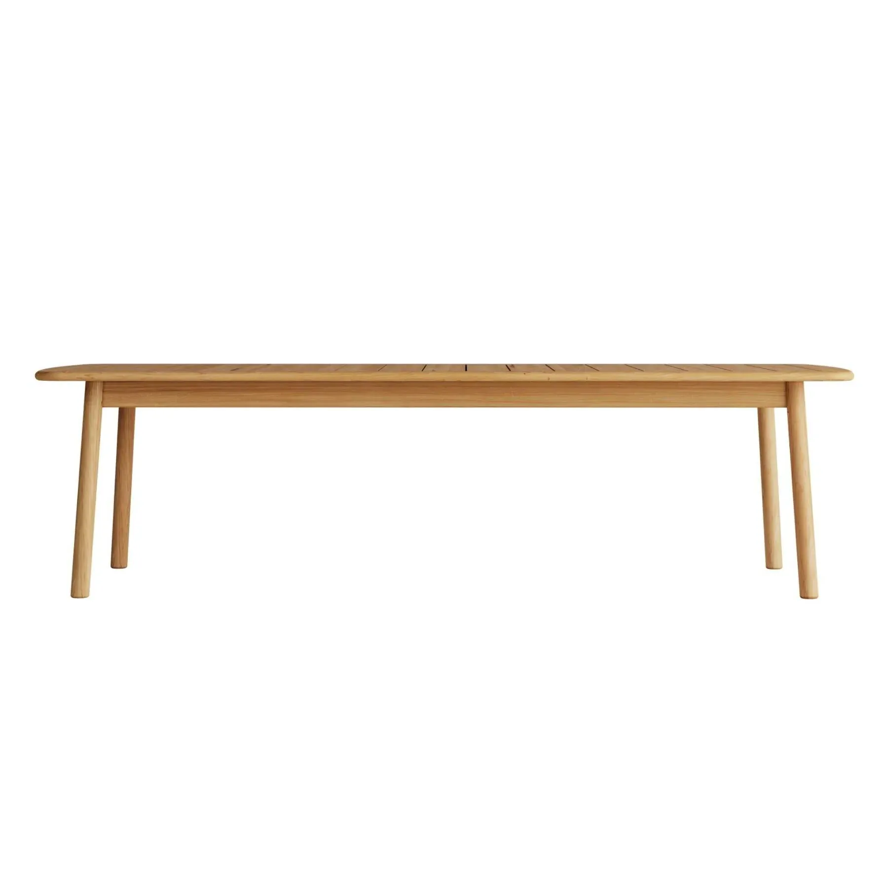 Tanso Large Rectangular Dining Table - Teak