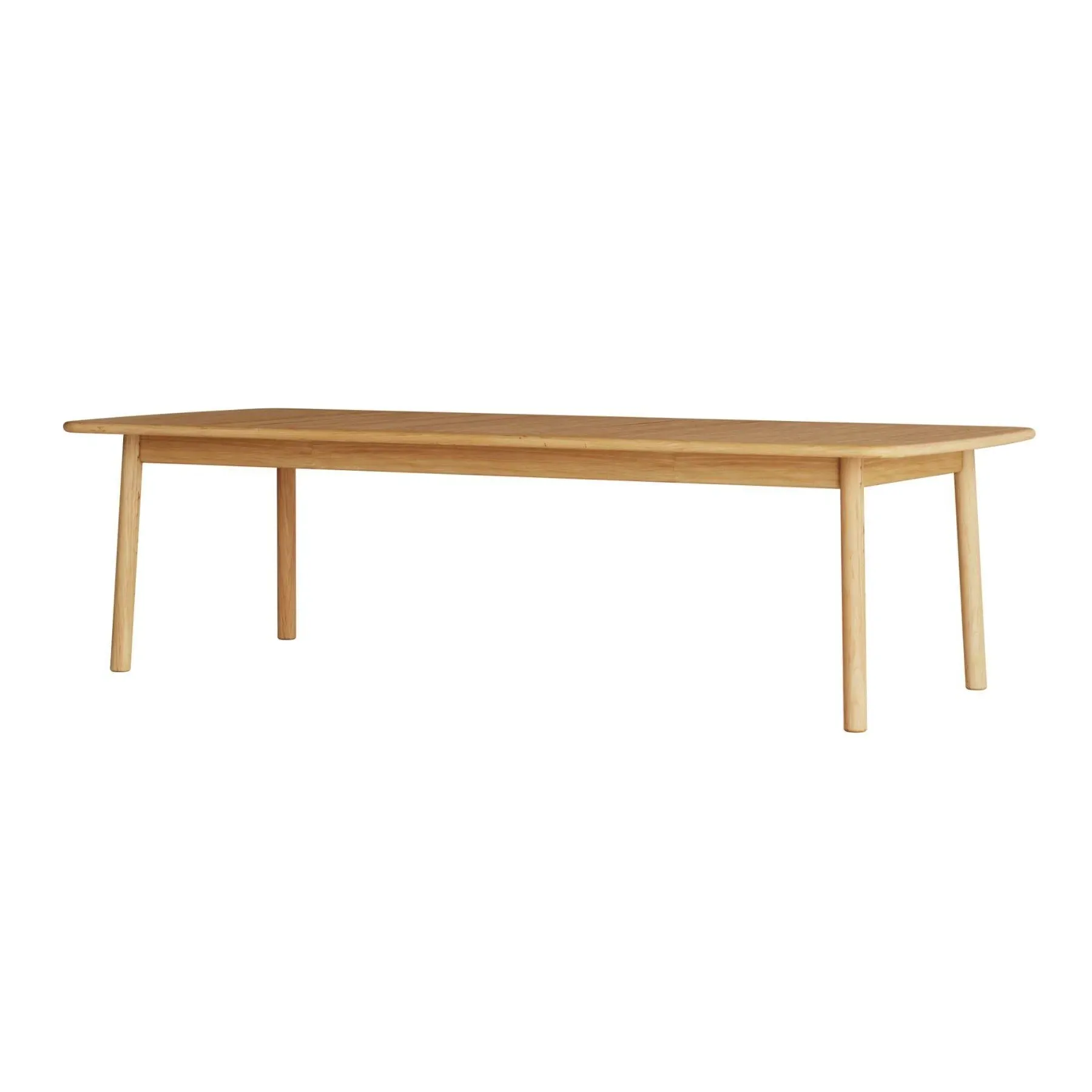 Tanso Large Rectangular Dining Table - Teak image