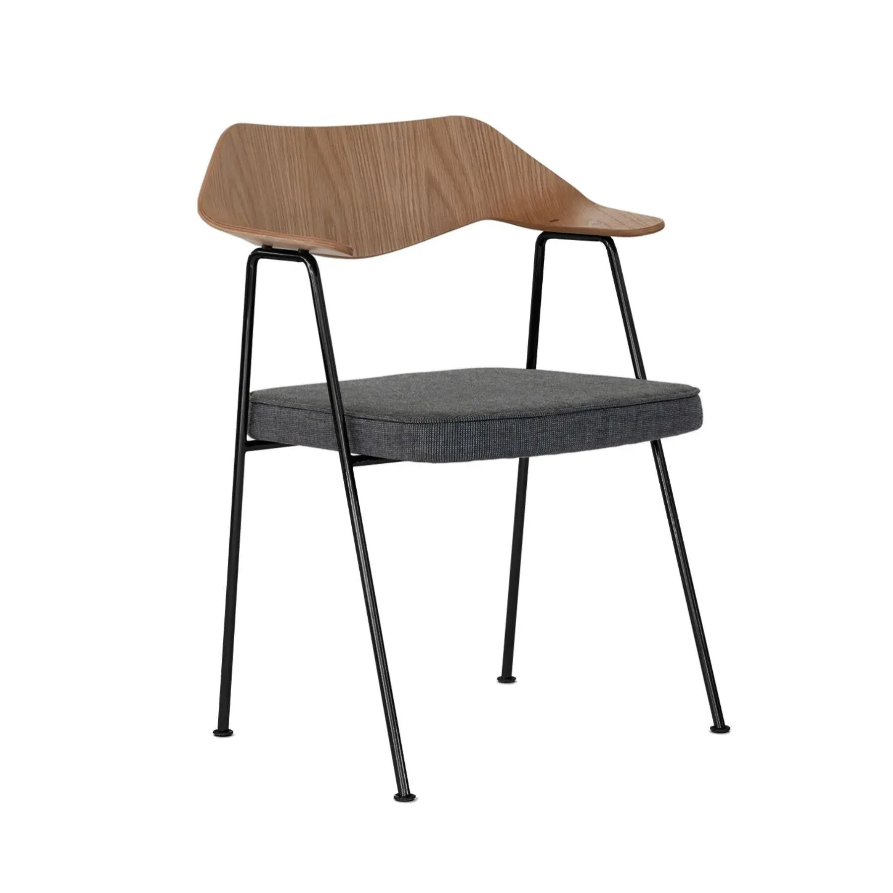 Upholstered Dining Chair - Dark, Fabric