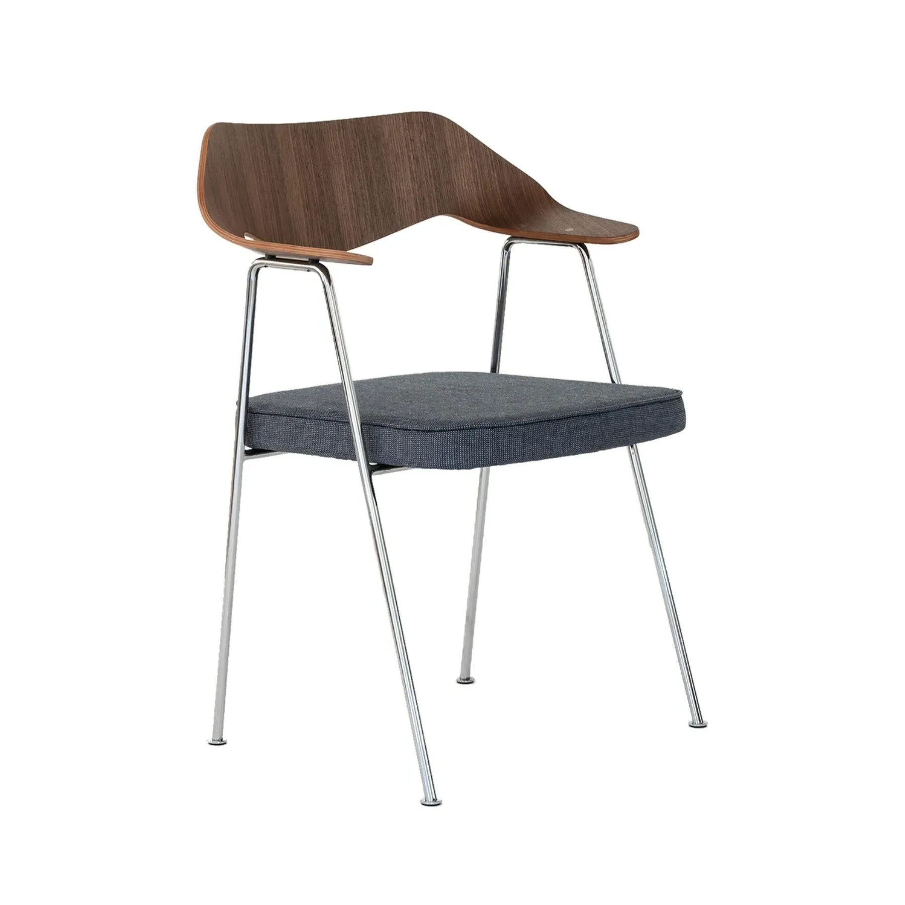 Upholstered Dining Chair - Dark, Fabric