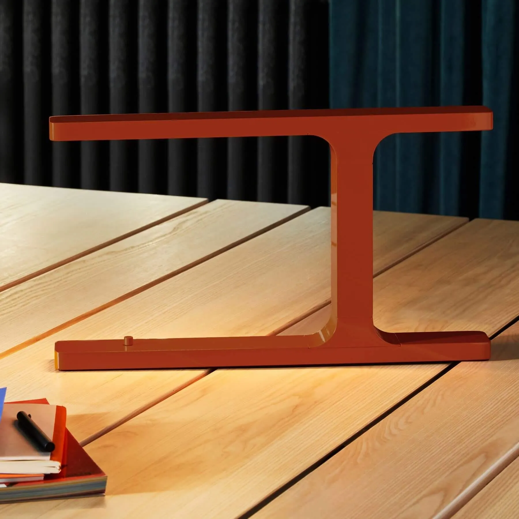 Adjustable Task Light with 3-Phase Switch - Orange