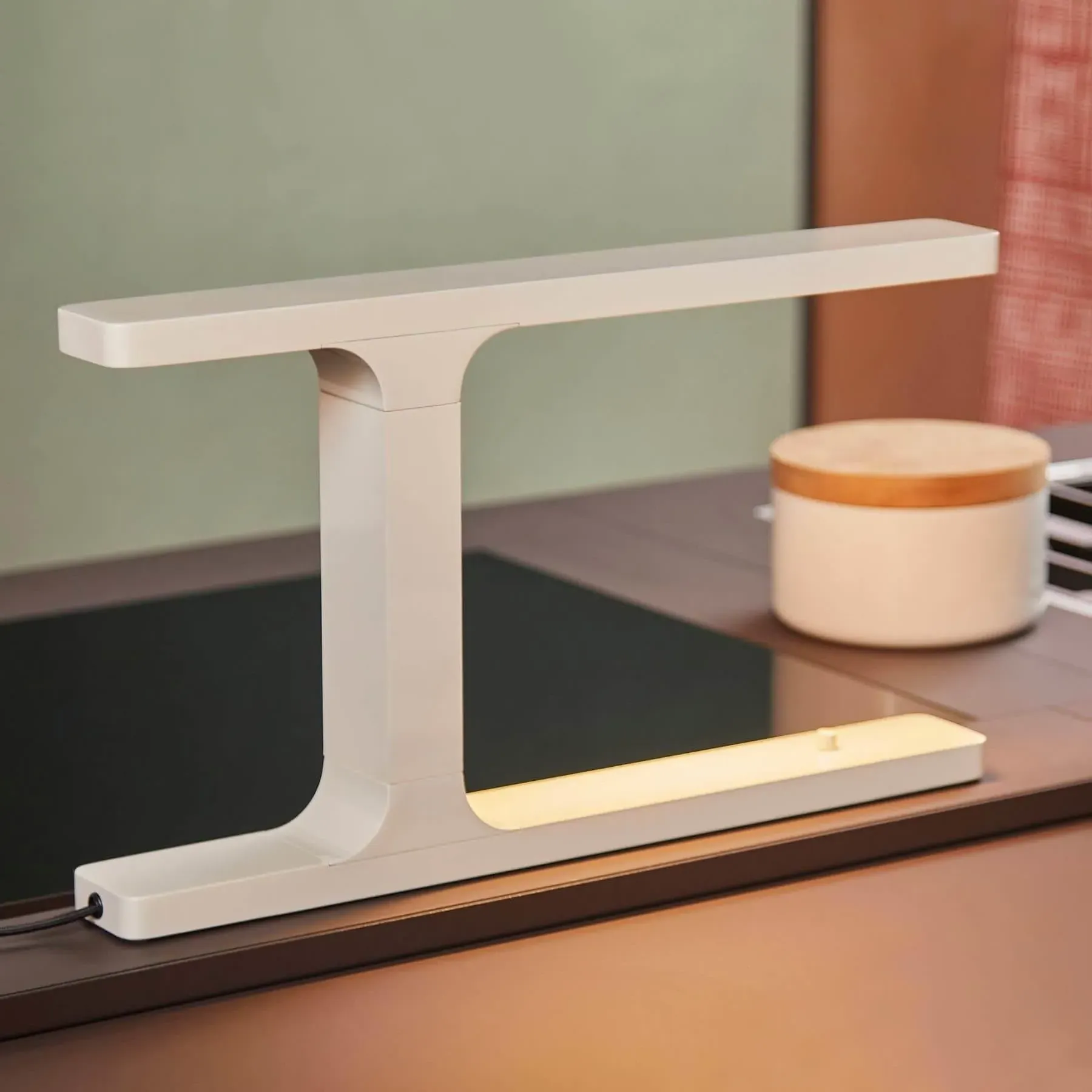 Adjustable Task Light with 3-Phase Switch - Orange