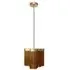 Arcipelago So Pendant Light - Cognac, Brass