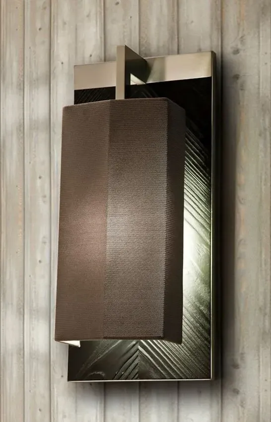 Coco Mega Outdoor Wall Light - Grey, Stainless Steel