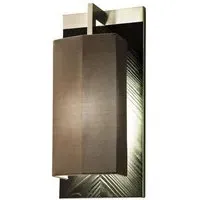Coco Mega Outdoor Wall Light - Grey, Stainless Steel