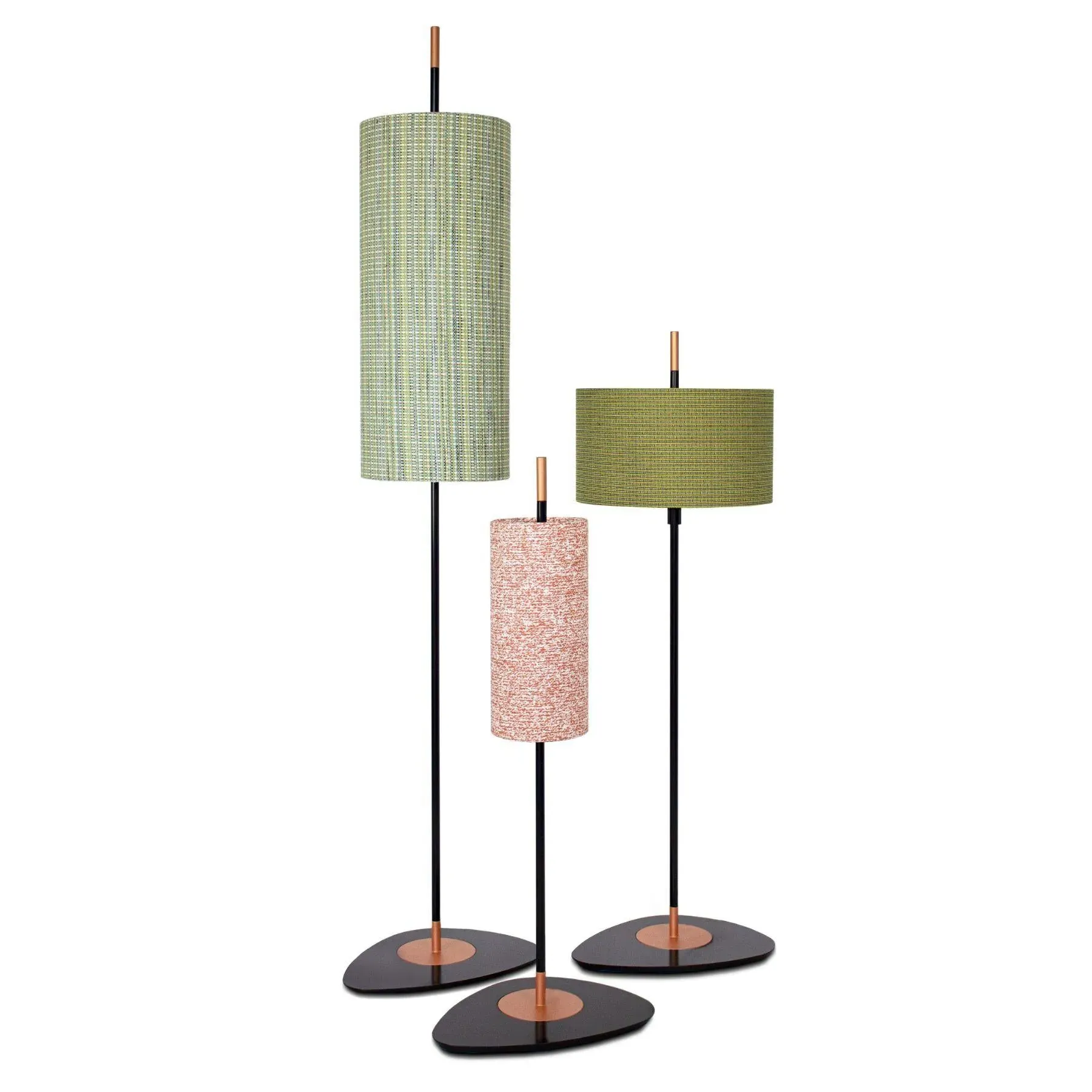 Large Outdoor Floor Lamp - Goyave, Fabric