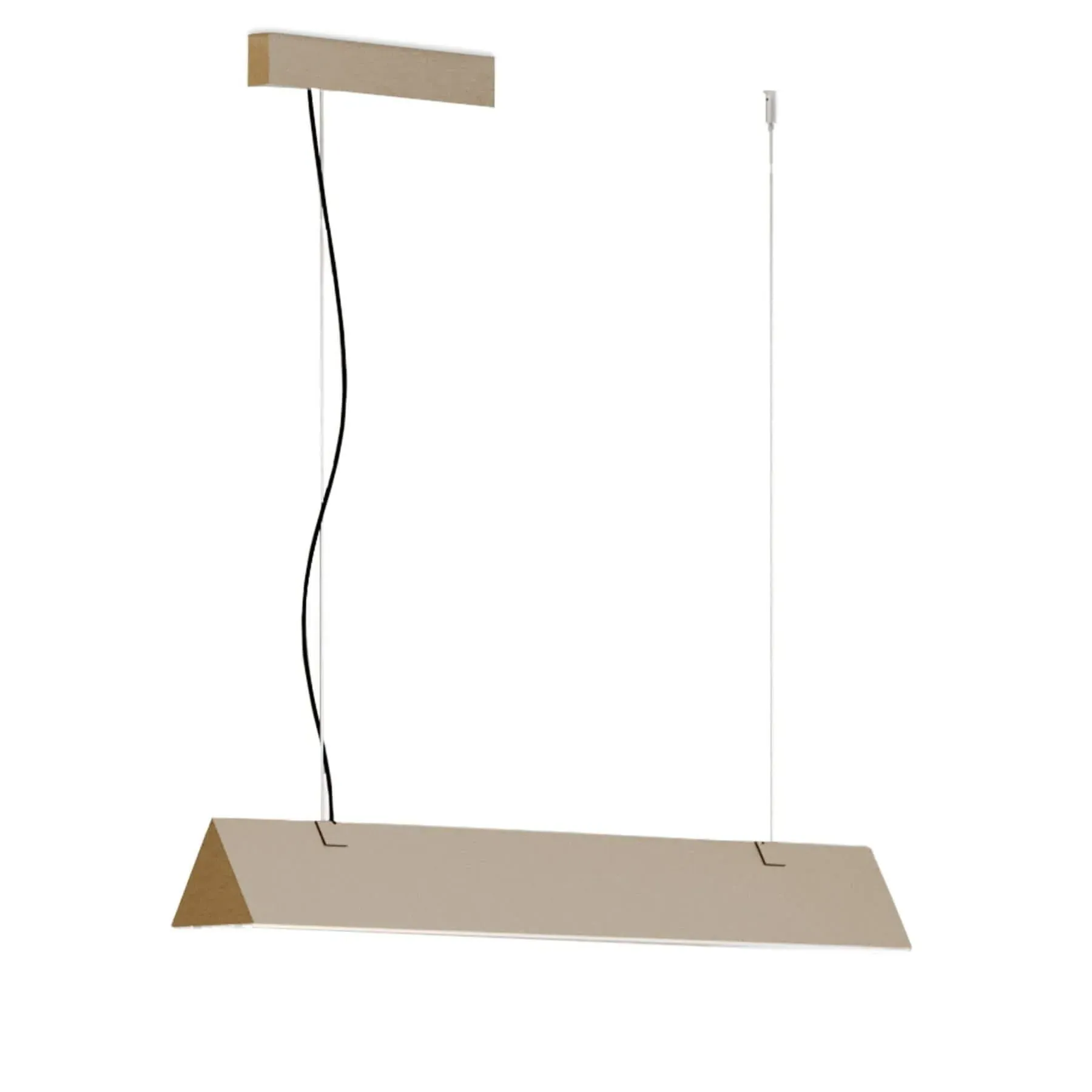 Large Pendant Light - Golden Nickel, Metal