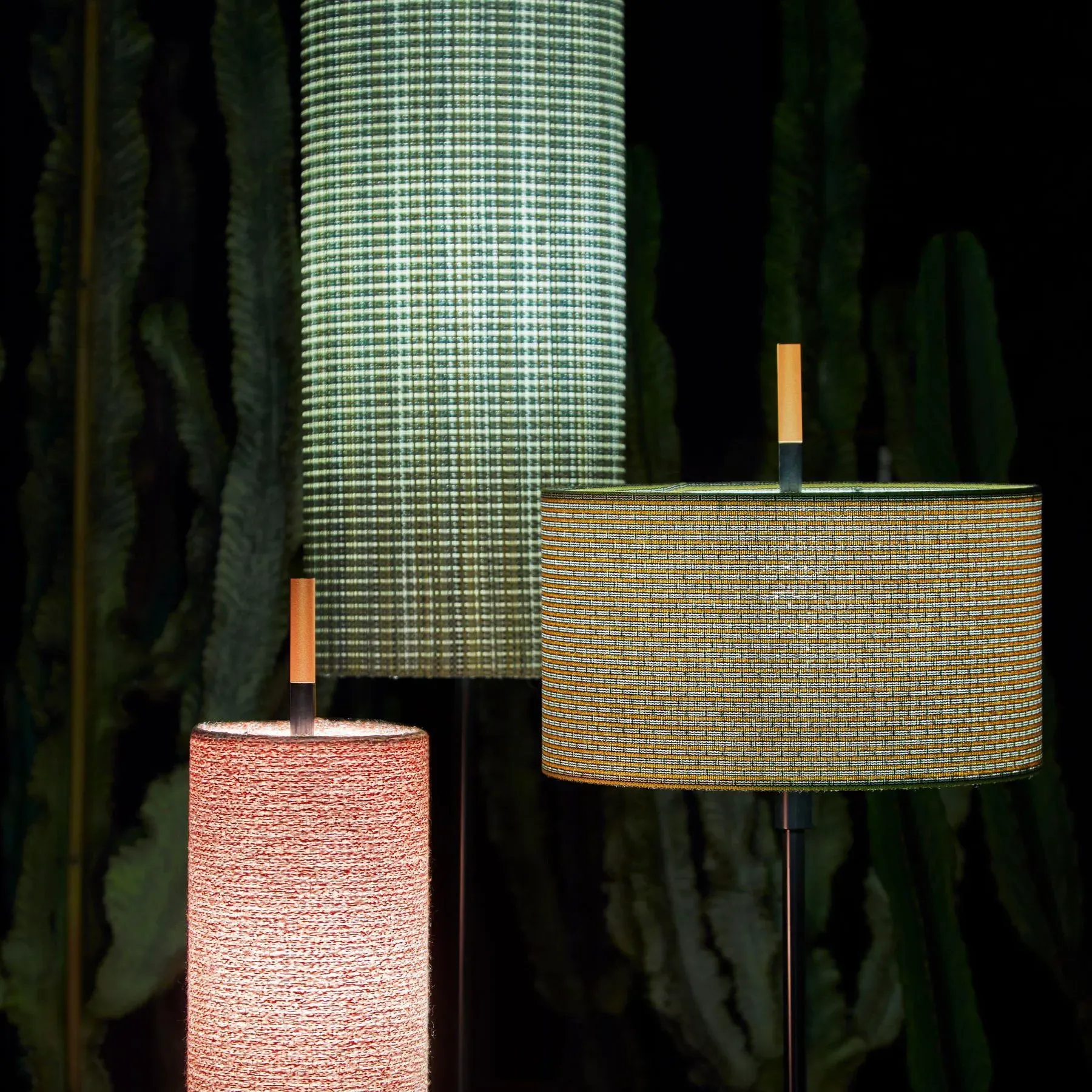 Medium Outdoor Floor Lamp - Mimosa, Fabric