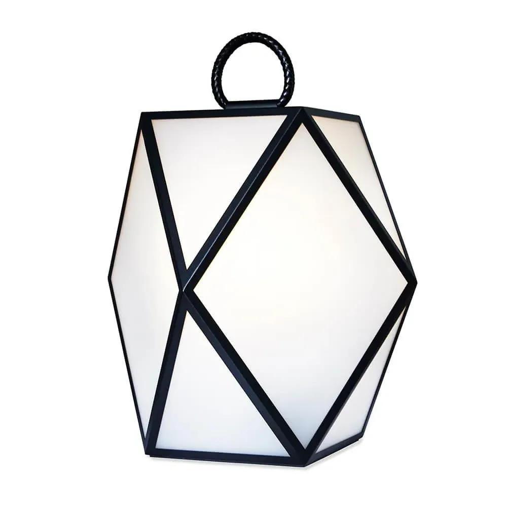 Medium Outdoor Lantern - Black