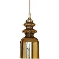 Messalina Pendant Light - Dark Amber, Glass