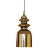 Messalina Pendant Light - Dark Amber, Glass