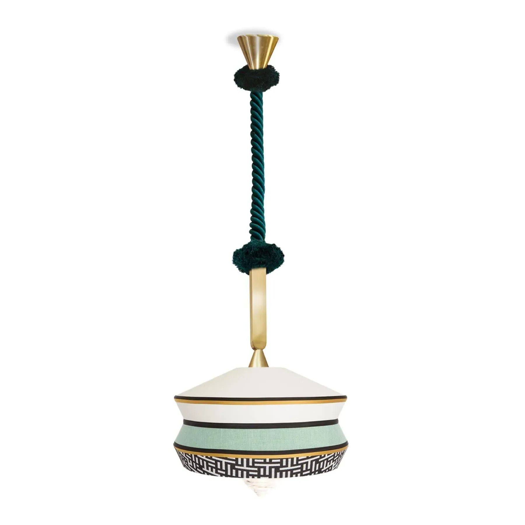 Outdoor Pendant Light IP65 - Mint, Fabric