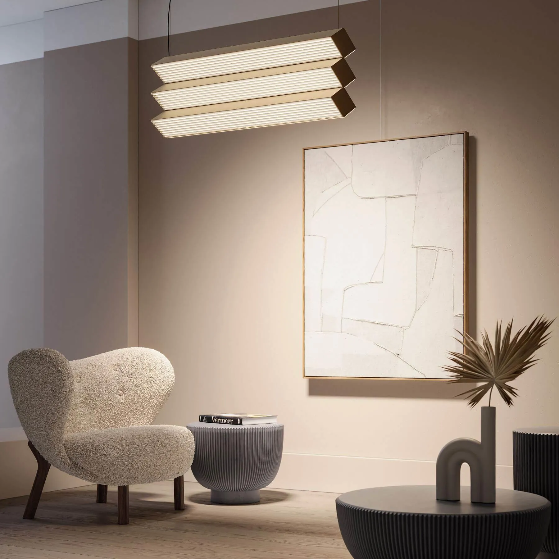 Trio Pendant Light - Copper, Metal