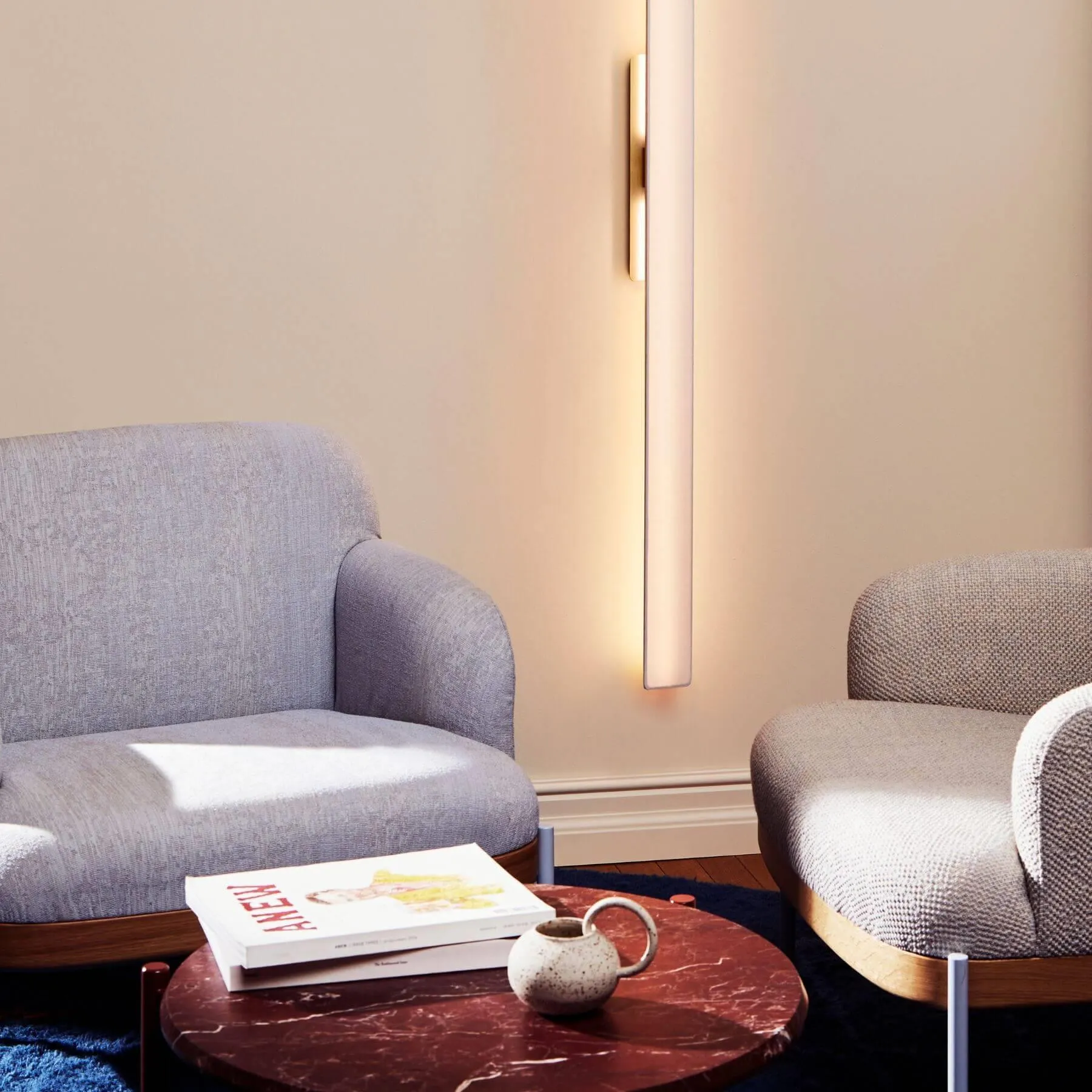 Wall Light without Shade - Modern Linear Design