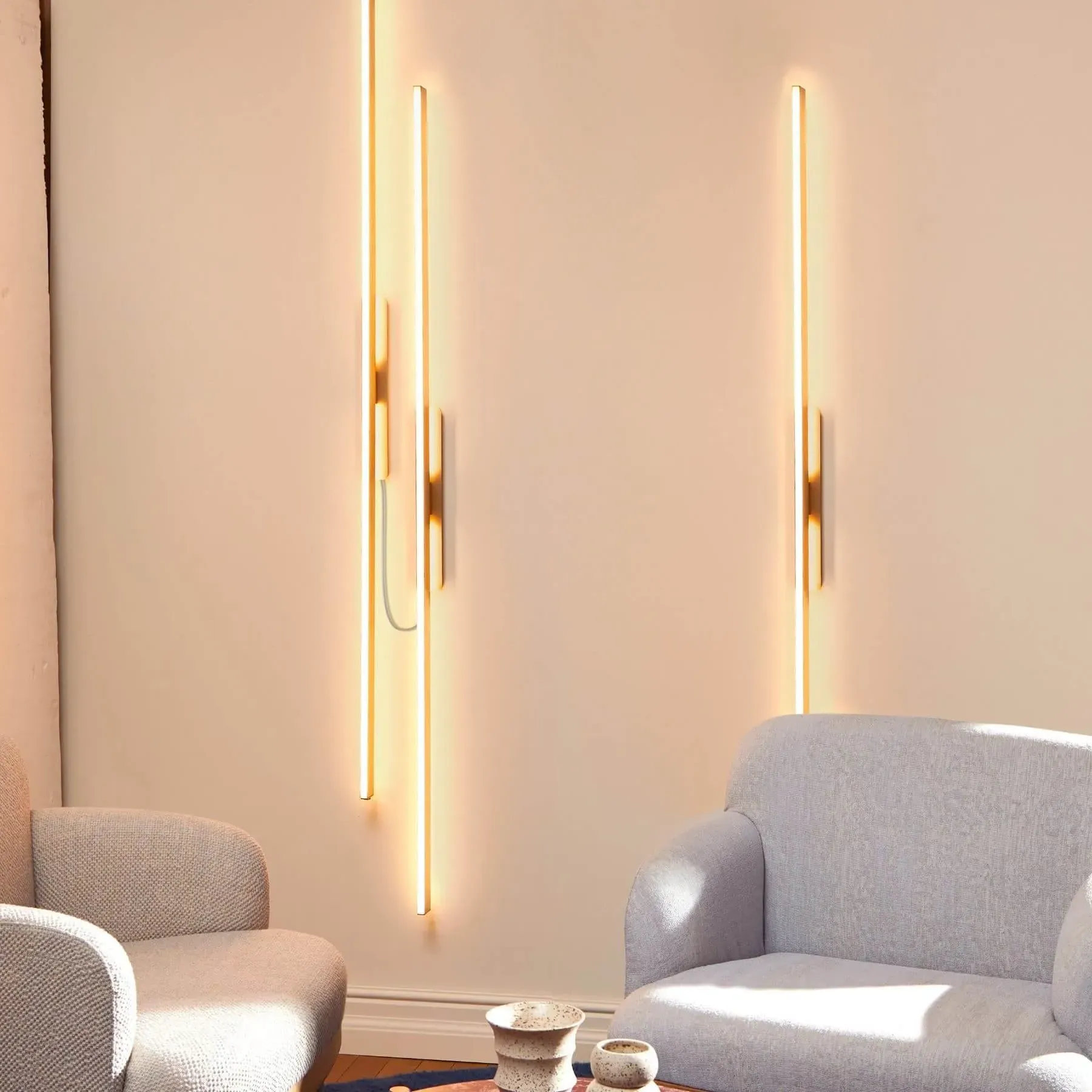 Wall Light without Shade - Modern Linear Design image
