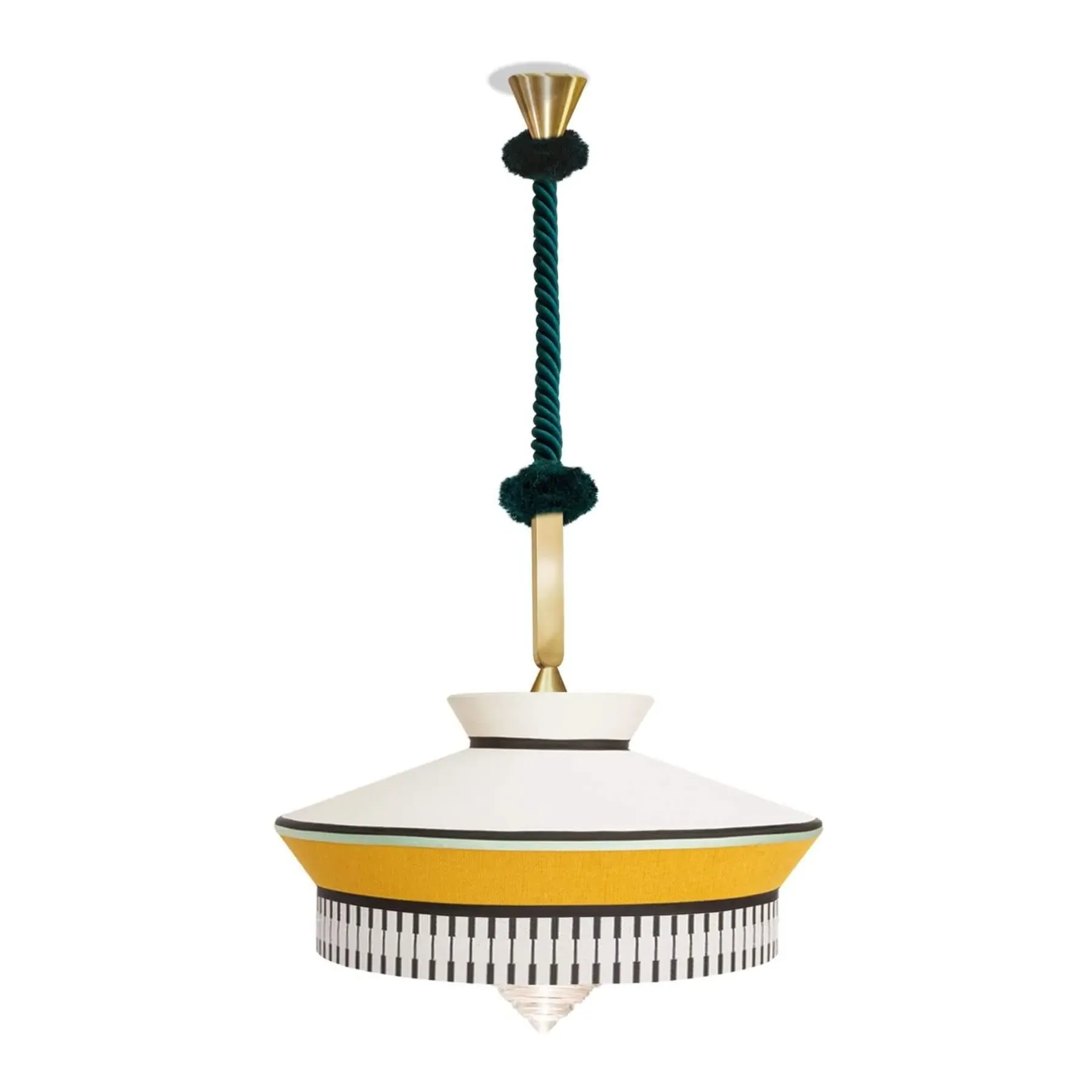 XL Outdoor Pendant Light IP65 - Mint, Fabric