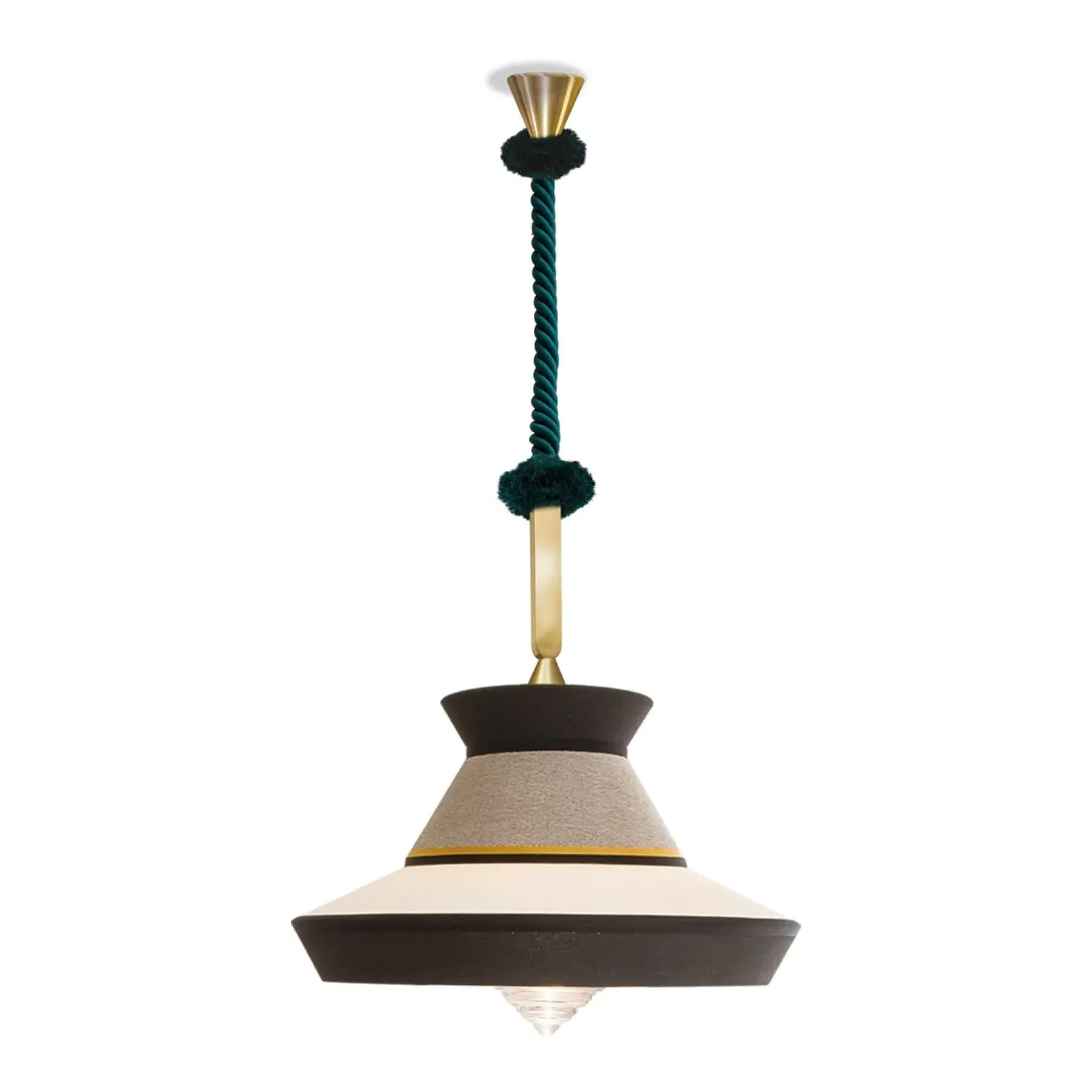 XL Outdoor Pendant Light IP65 - Mint, Fabric