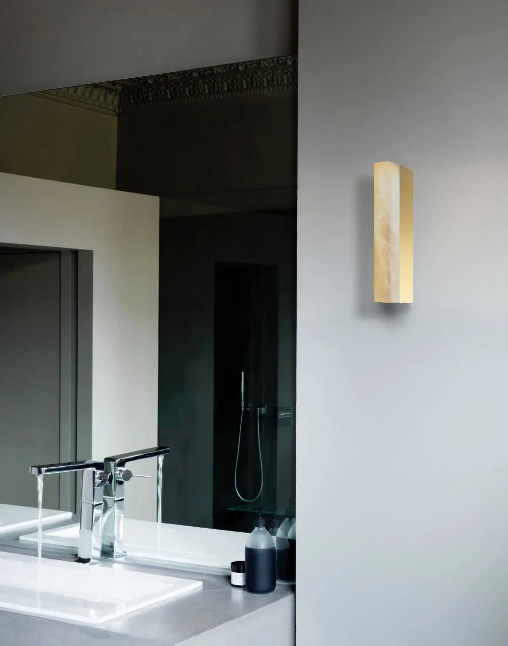 Adjustable Wall Light with LED - Bronze, Brass