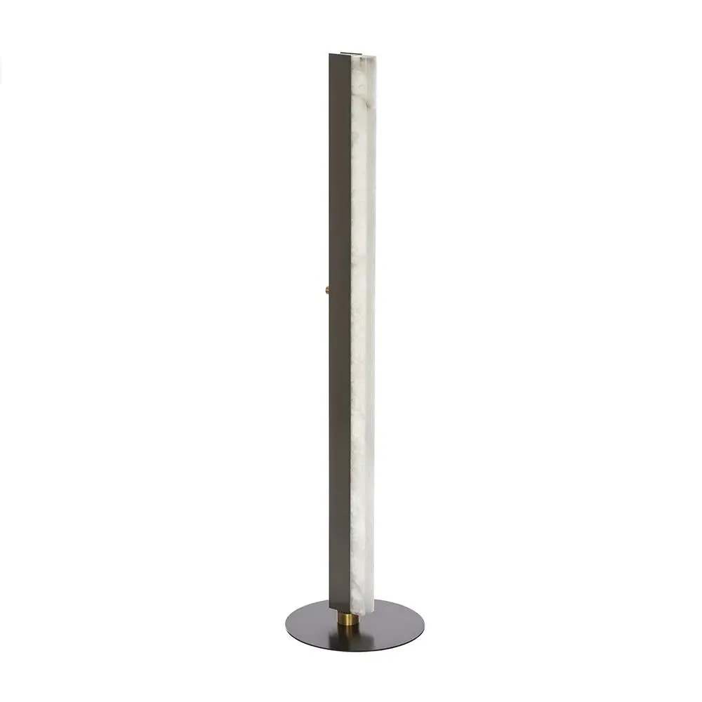 Artes Floor Light - Bronze, Alabaster