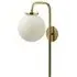 CTO Big Bulb Opal Table Lamp - Polished Brass, Glass