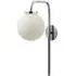 CTO Big Bulb Opal Table Lamp - Polished Nickel, Glass