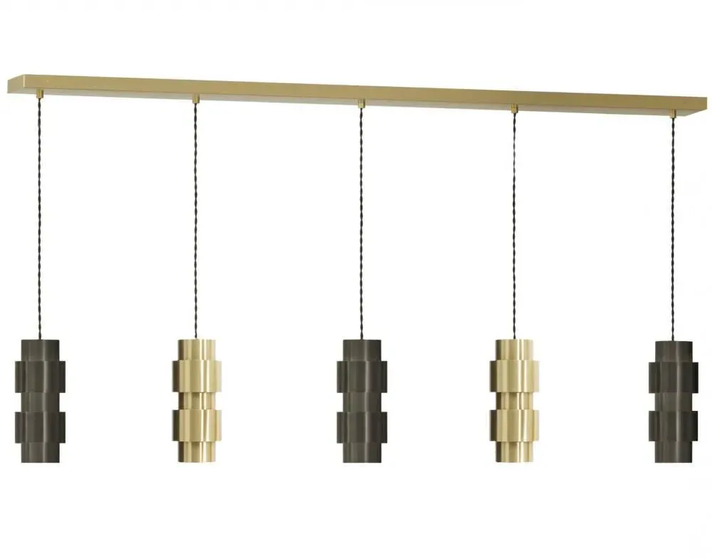 CTO Ring Cluster 4 Pendant Light - Bronze