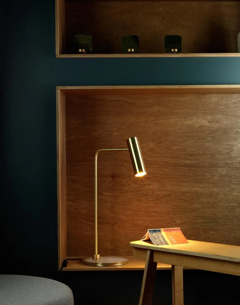 Heron Table Lamp - Bronze, Brass