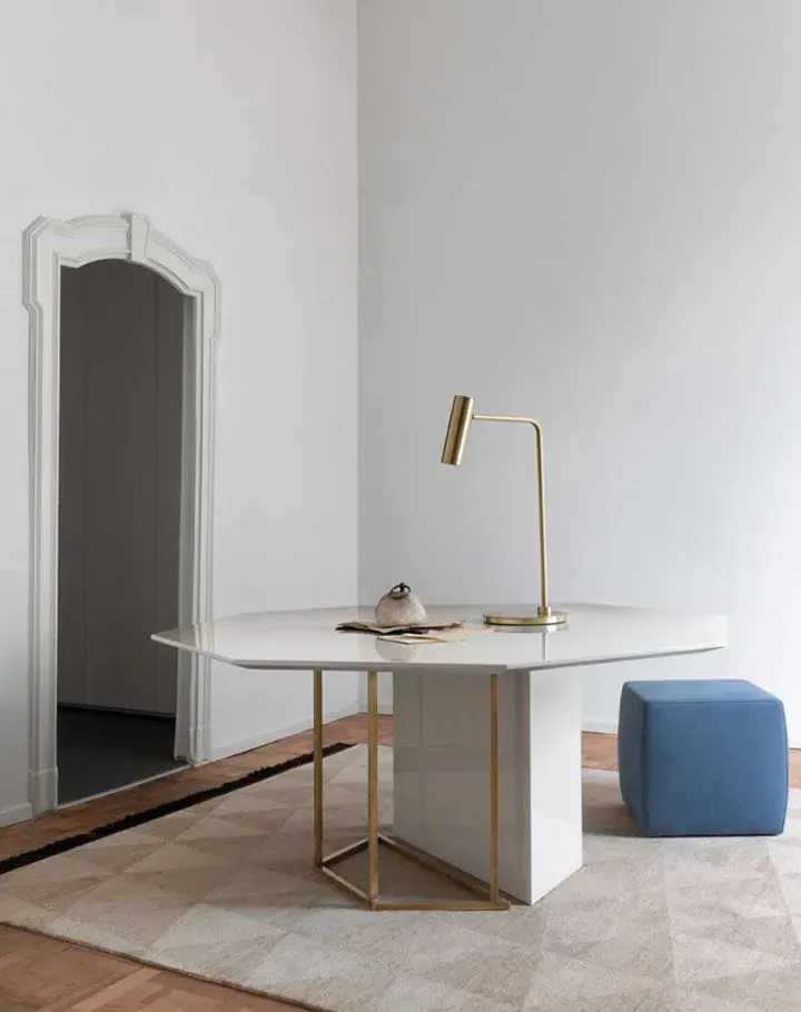 Heron Table Lamp - Bronze, Brass