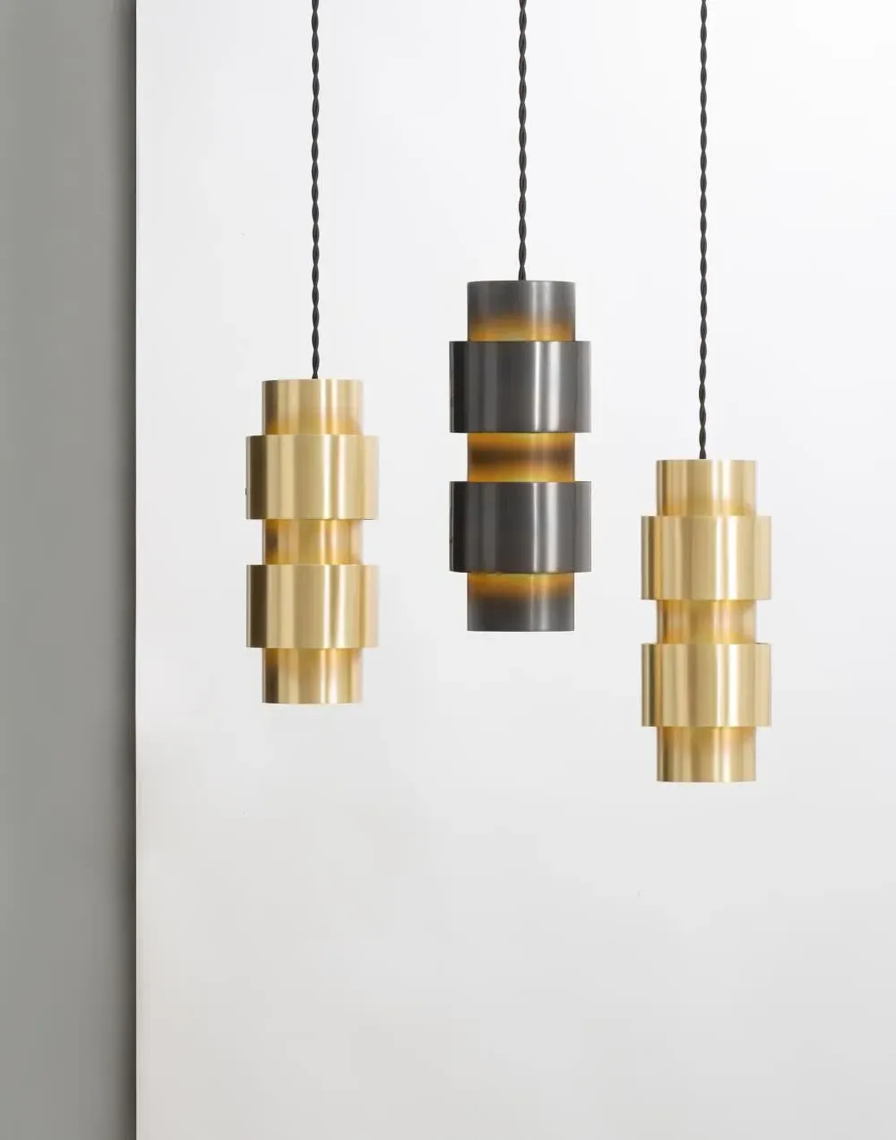 Ring Pendant Light - Bronze, Metal