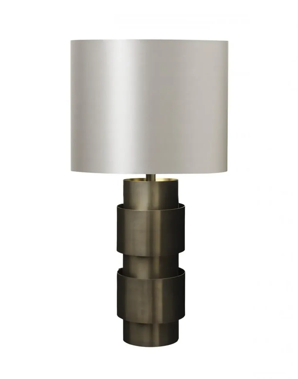 Ring Table Lamp - Satin Brass